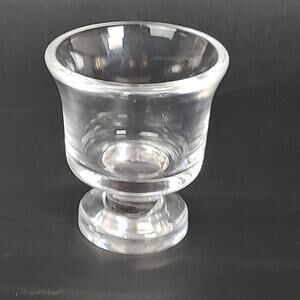 Steuben Glass Toothpick Cigarette Holder Urn Twist Pedestal Signed